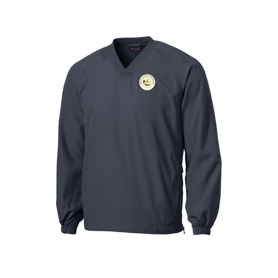 Byron Saunders Foundation - Sport-Tek® V-Neck Raglan Wind Shirt