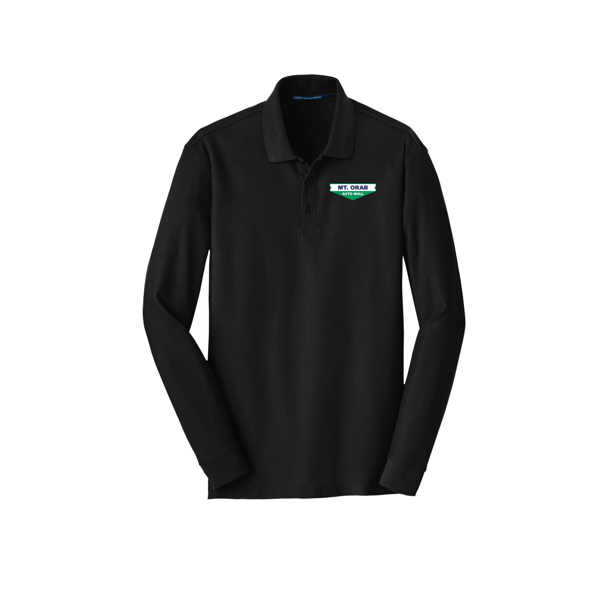 MT. Orab Auto Mall Port Authority® Long Sleeve Core Classic Pique Po
