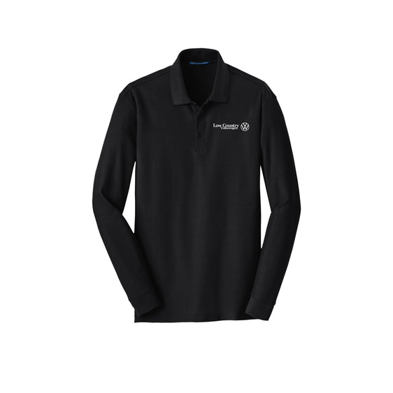 Low Country Volkswagen - Port Authority® Long Sleeve Core Classic Pique Polo