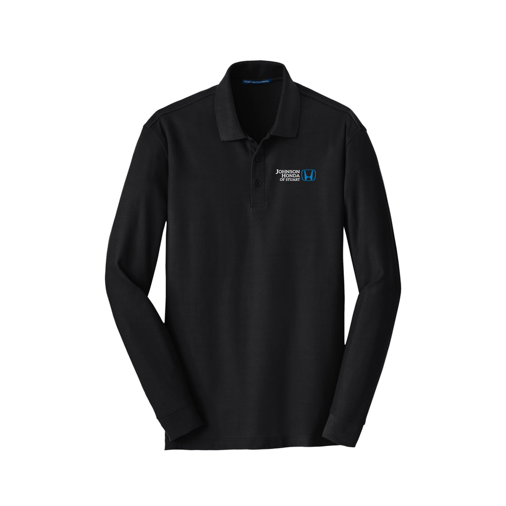 Johnson Honda of Stuart - Port Authority® Long Sleeve Core Classic Pique Polo