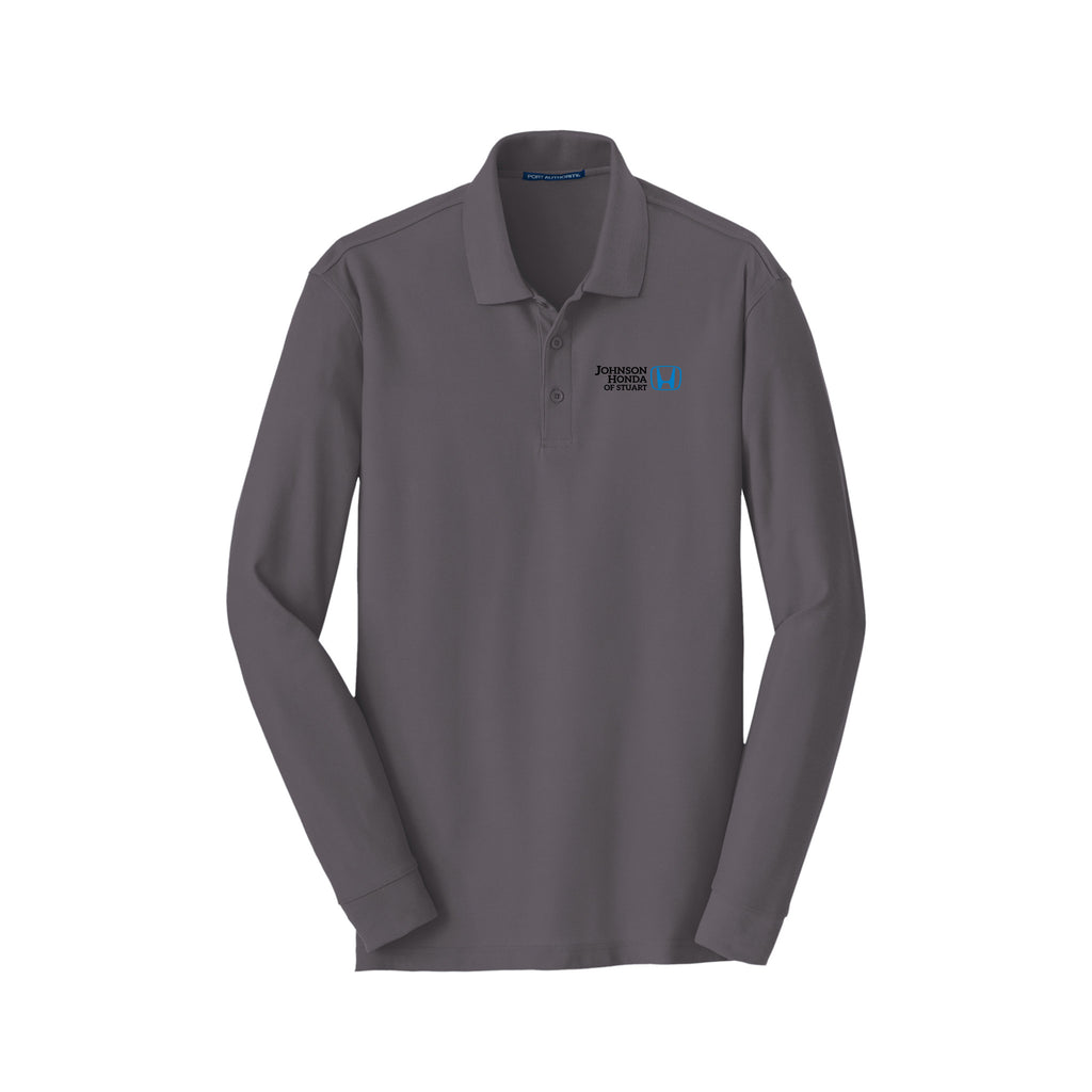 Johnson Honda of Stuart - Port Authority® Long Sleeve Core Classic Pique Polo