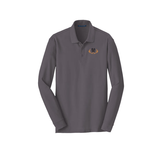SVG C-D-J-R - Port Authority® Long Sleeve Core Classic Pique Polo