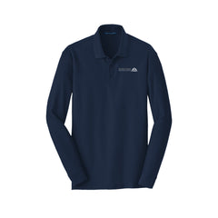Basecamp Recovery Center - Port Authority® Long Sleeve Core Classic Pique Polo