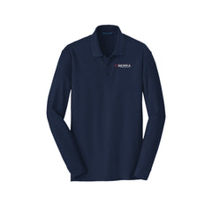 Serra Chevrolet Saginaw - Port Authority® Long Sleeve Core Classic Pique Polo