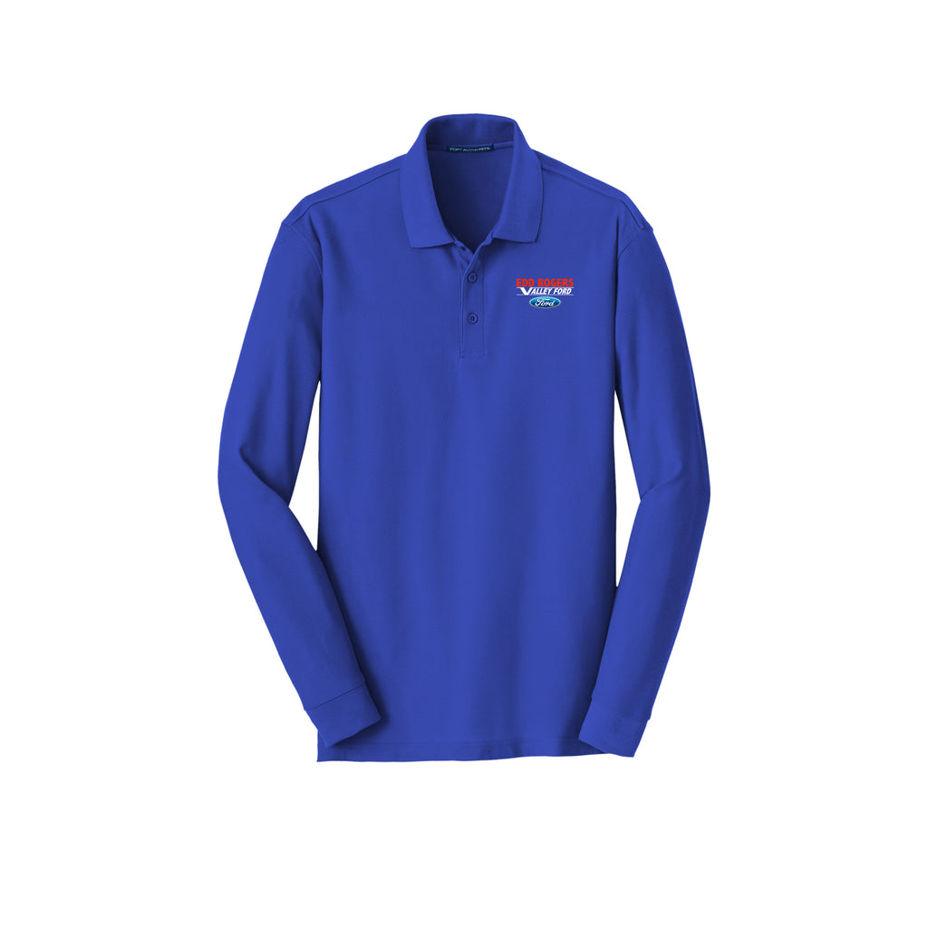 Edd Rogers Valley Ford - Port Authority® Long Sleeve Core Classic Pique Polo