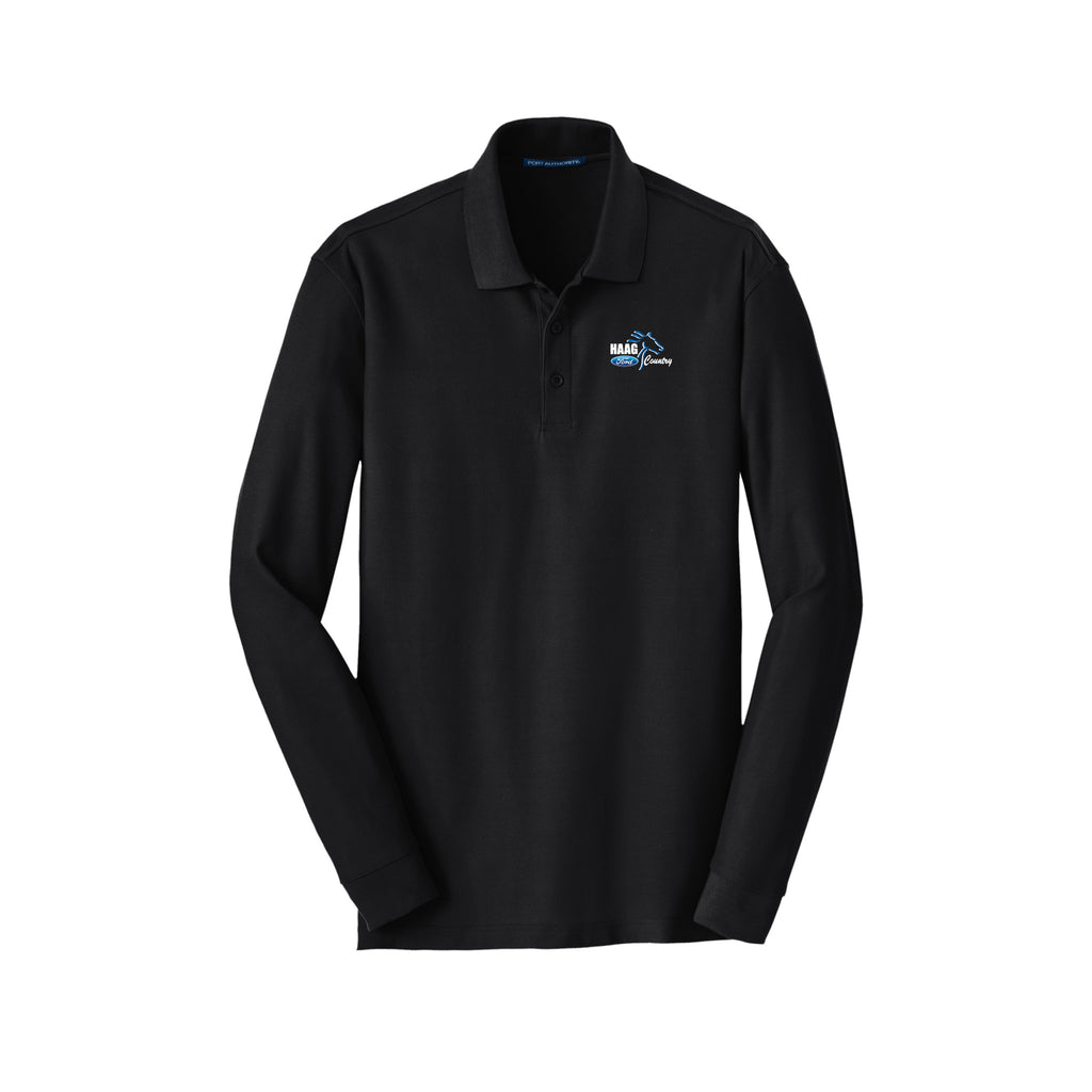 Haag Ford - Port Authority® Long Sleeve Core Classic Pique Polo