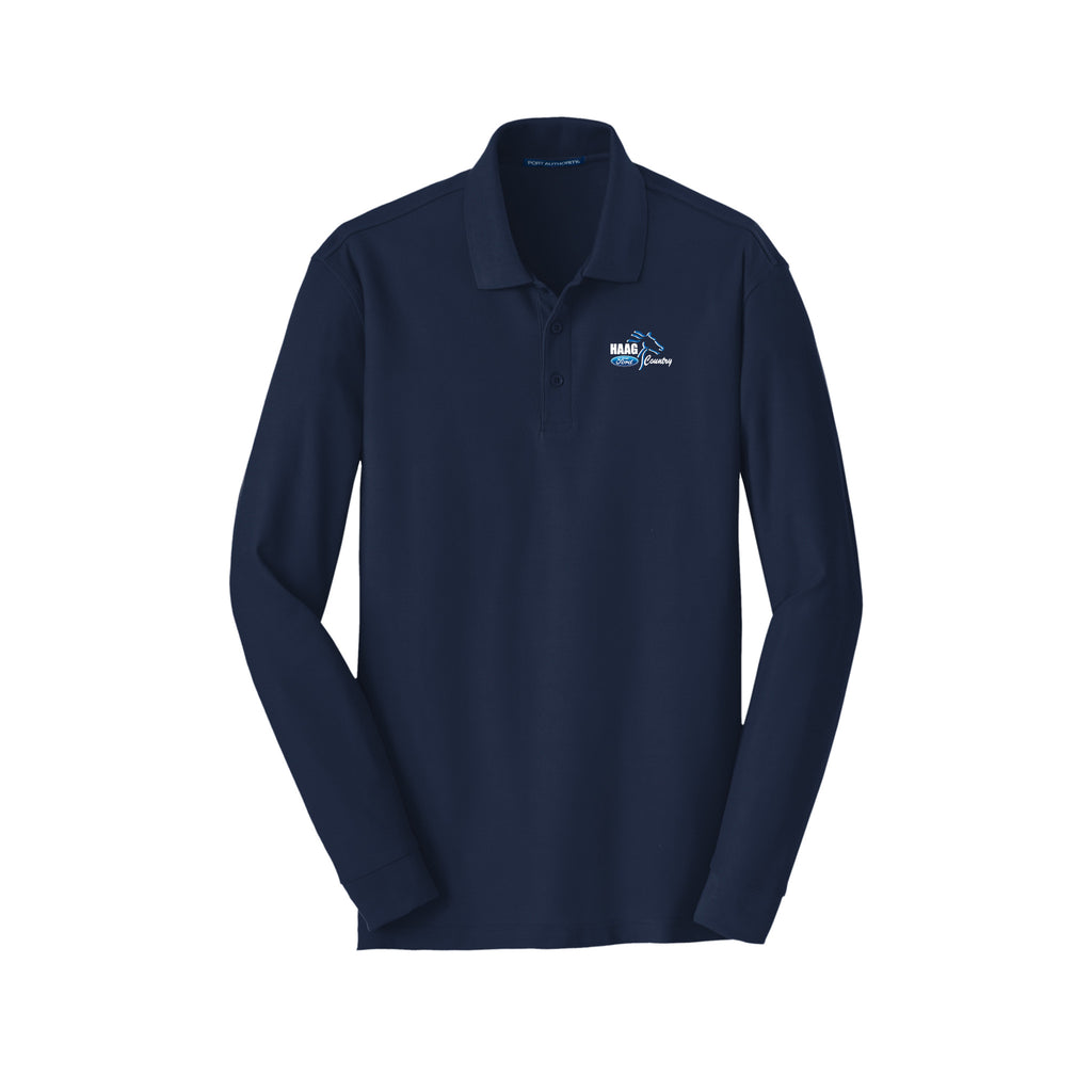 Haag Ford - Port Authority® Long Sleeve Core Classic Pique Polo