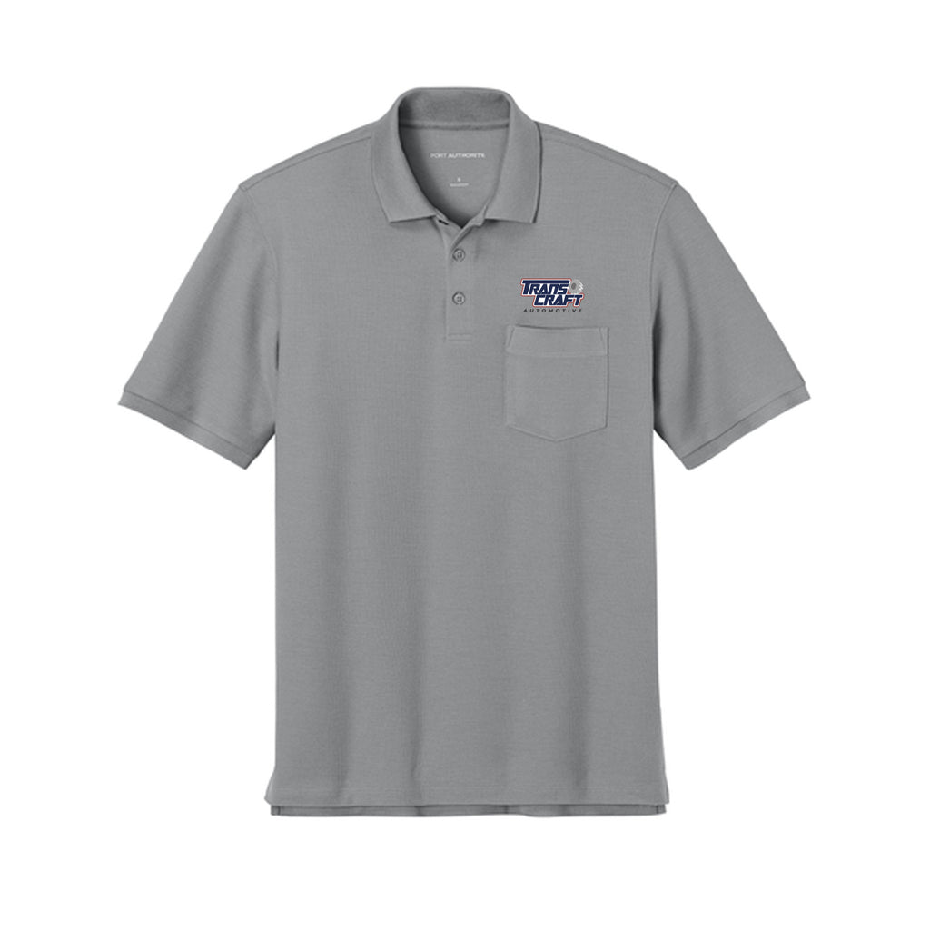 Transcraft - Port Authority® Wearever Signature Pique Pocket Polo