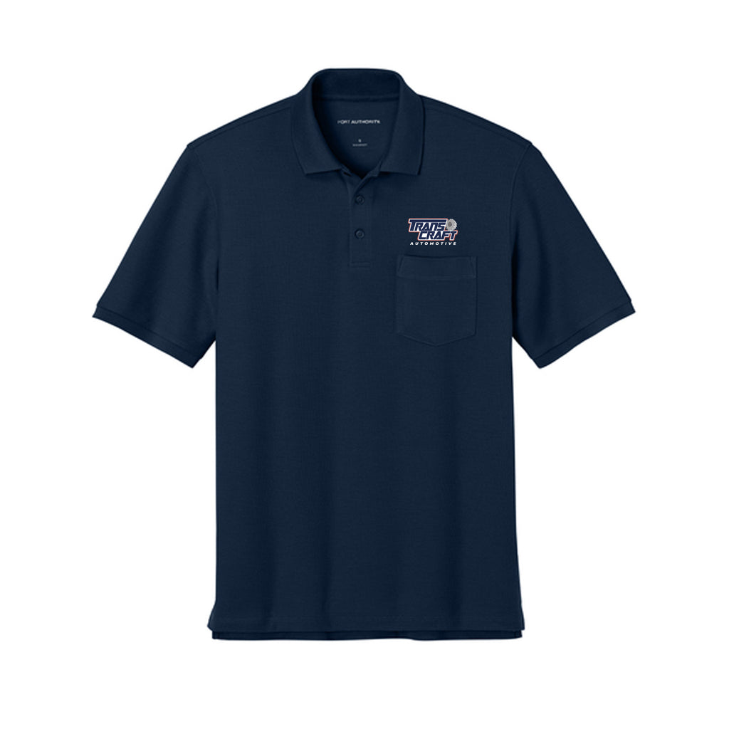 Transcraft - Port Authority® Wearever Signature Pique Pocket Polo
