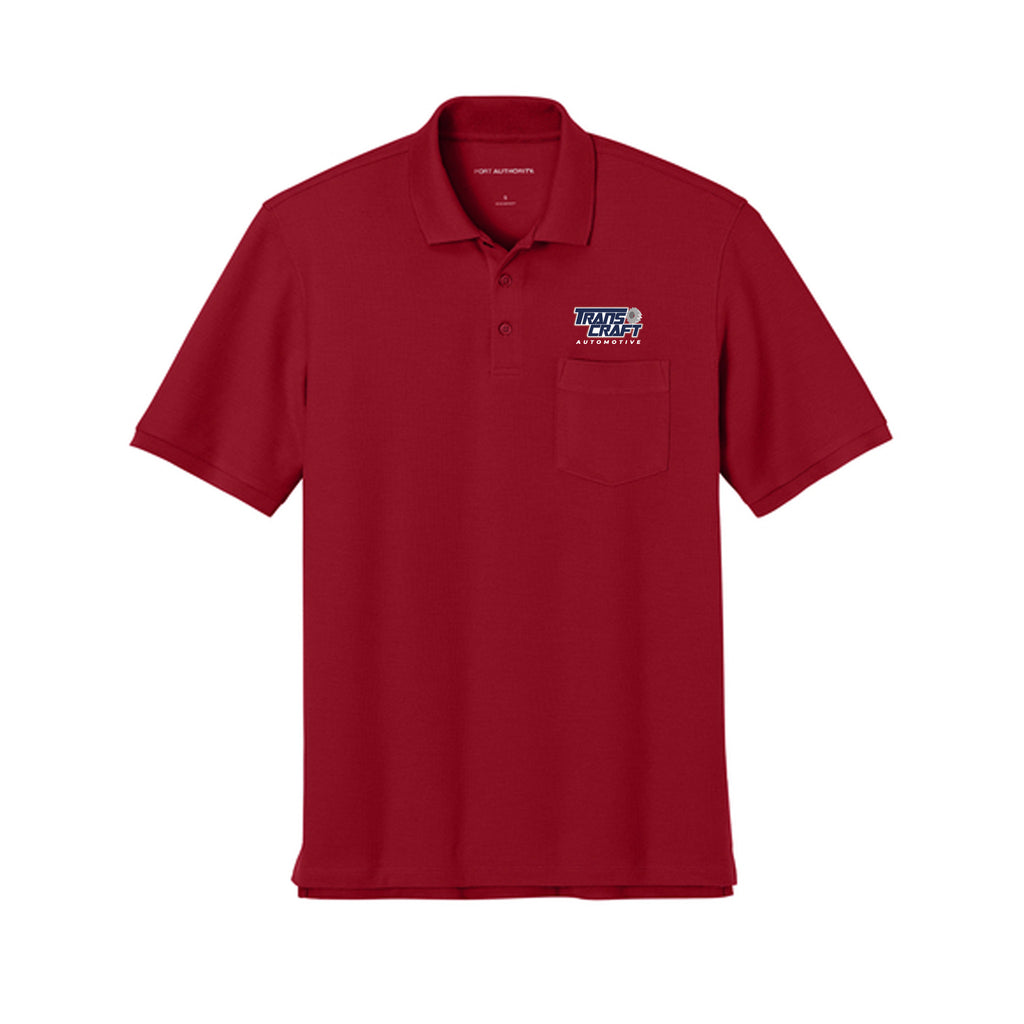 Transcraft - Port Authority® Wearever Signature Pique Pocket Polo