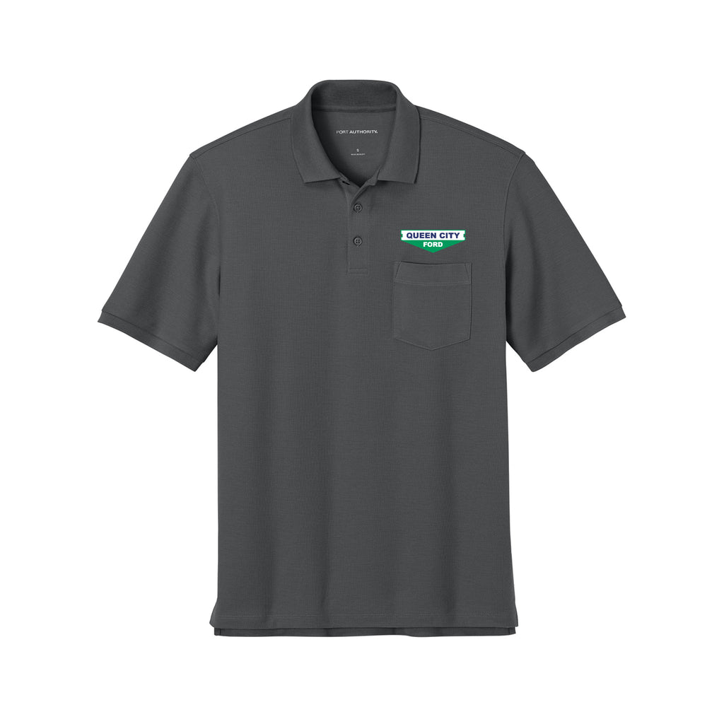 Queen City Ford - Port Authority® Wearever Signature Pique Pocket Polo
