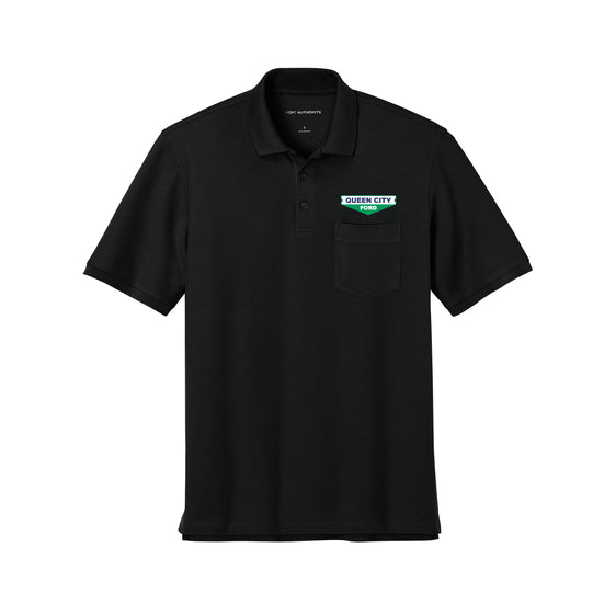 Queen City Ford - Port Authority® Wearever Signature Pique Pocket Polo