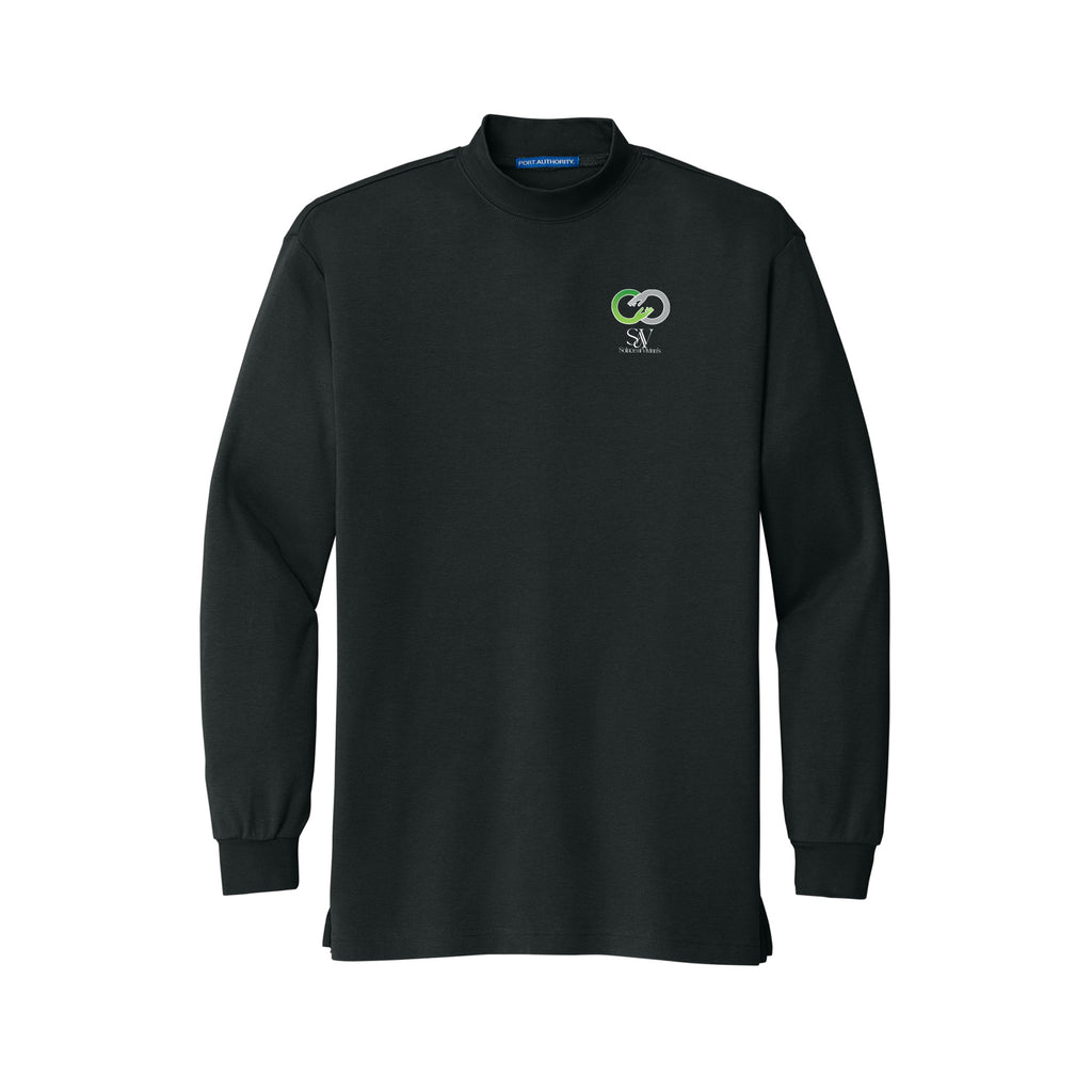 Solace at Vivians - Port Authority® Interlock Knit Mock Turtleneck