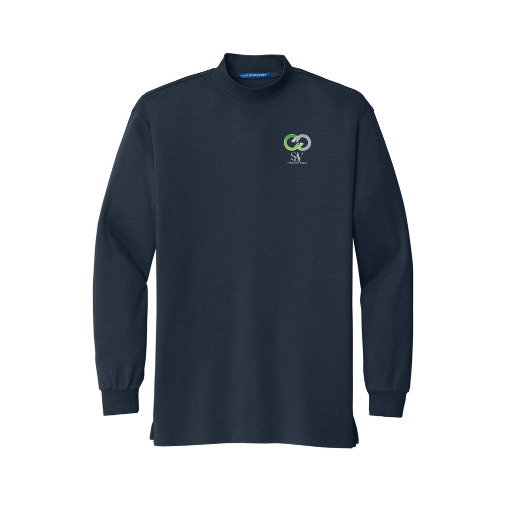 Solace at Vivians - Port Authority® Interlock Knit Mock Turtleneck