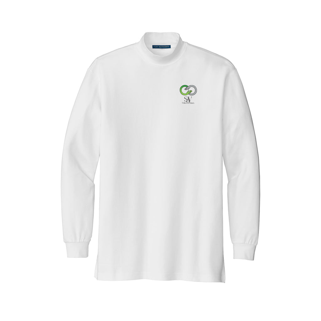 Solace at Vivians - Port Authority® Interlock Knit Mock Turtleneck