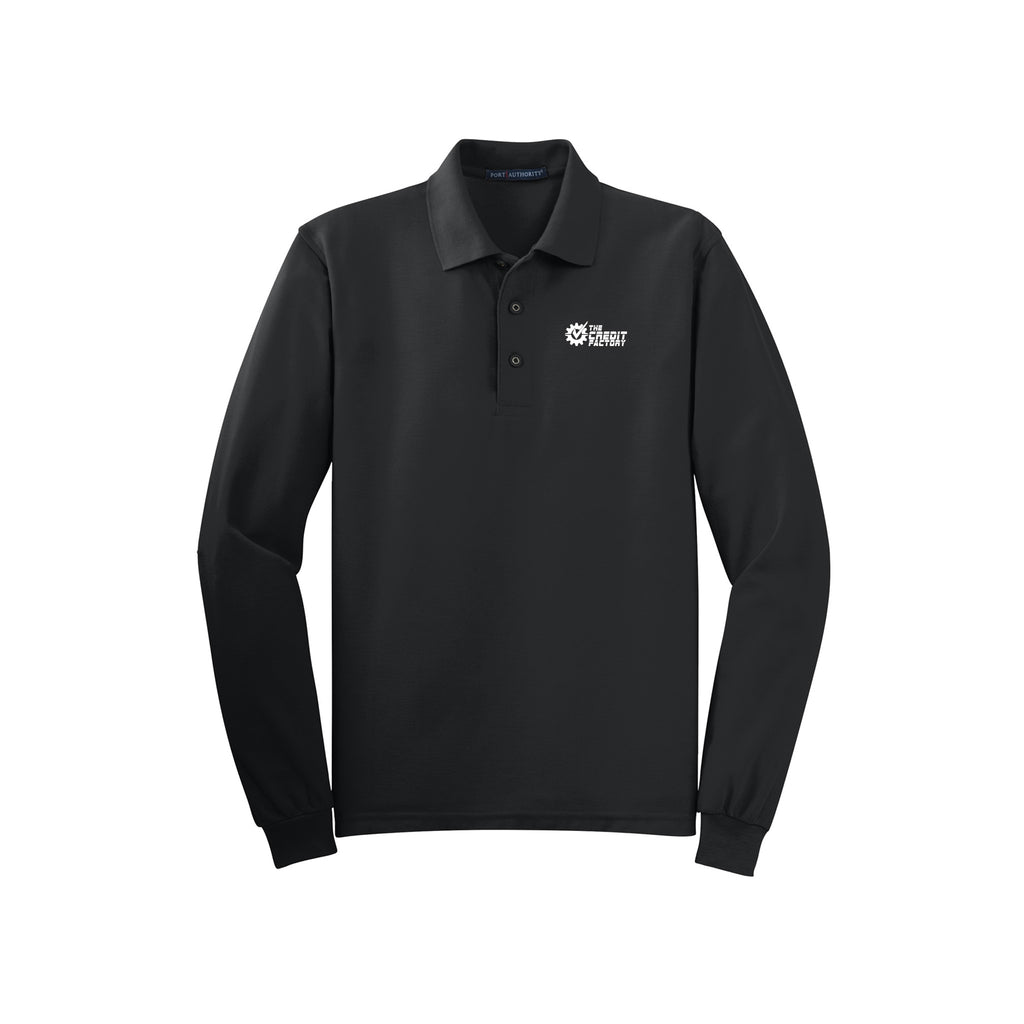 Credit Factory - Port Authority® Silk Touch™ Long Sleeve Polo