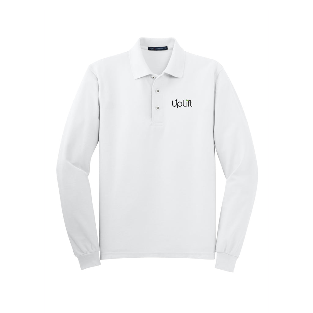 Up Lift - Port Authority® Silk Touch™ Long Sleeve Polo