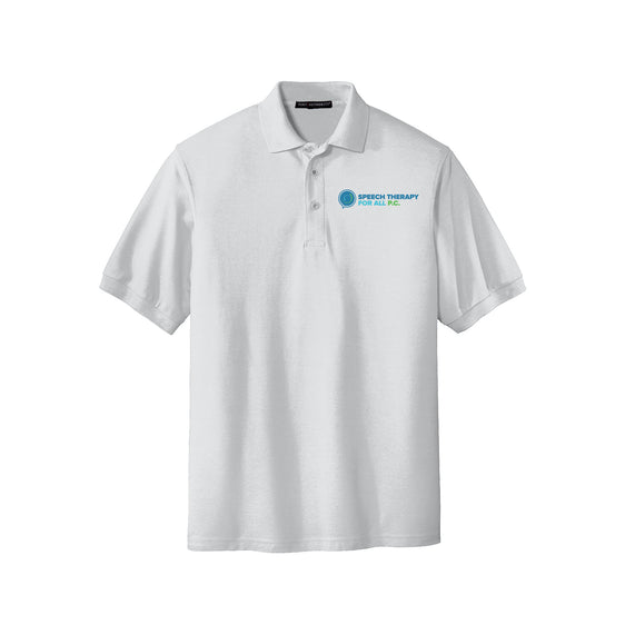 Speech Therapy For All - Port Authority® Silk Touch™ Polo With Backs