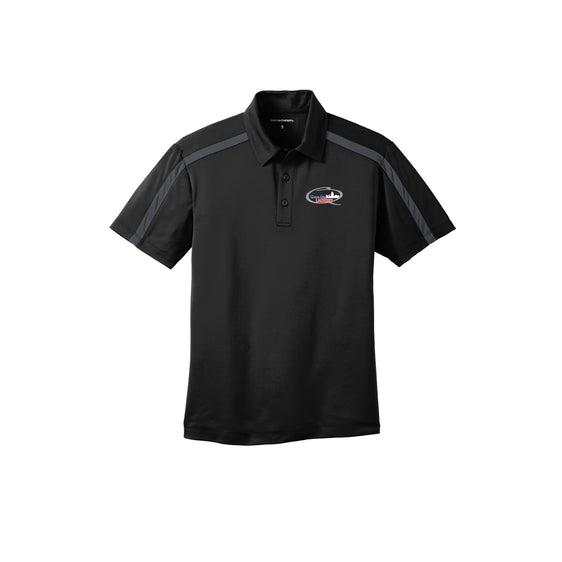 Queen City Laundry - Port Authority® Silk Touch™ Performance Colorblock Stripe Polo