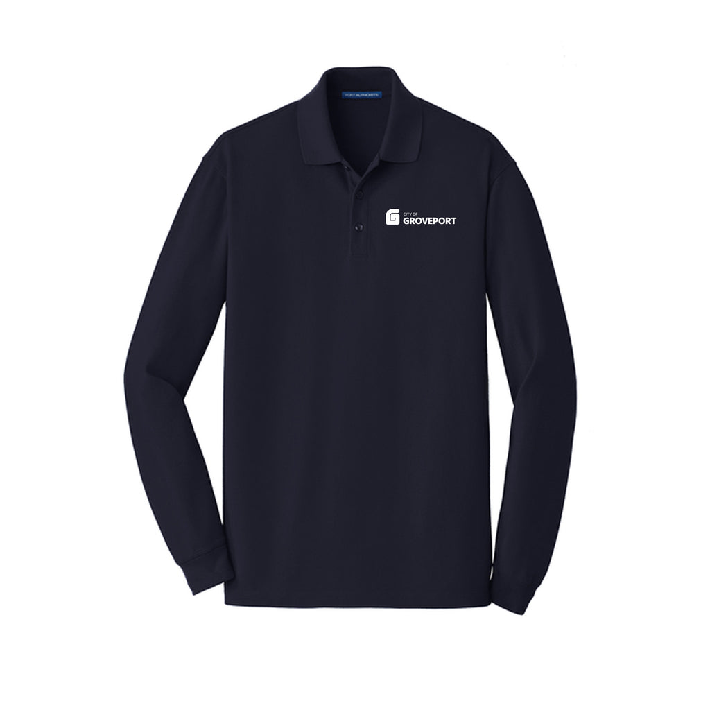 City of Groveport - Port Authority® EZCotton® Long Sleeve Polo