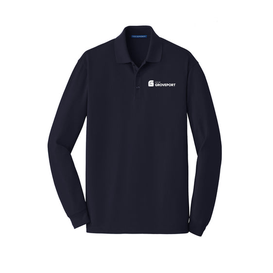 City of Groveport - Port Authority® EZCotton® Long Sleeve Polo