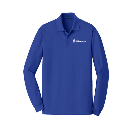 City of Groveport - Port Authority® EZCotton® Long Sleeve Polo
