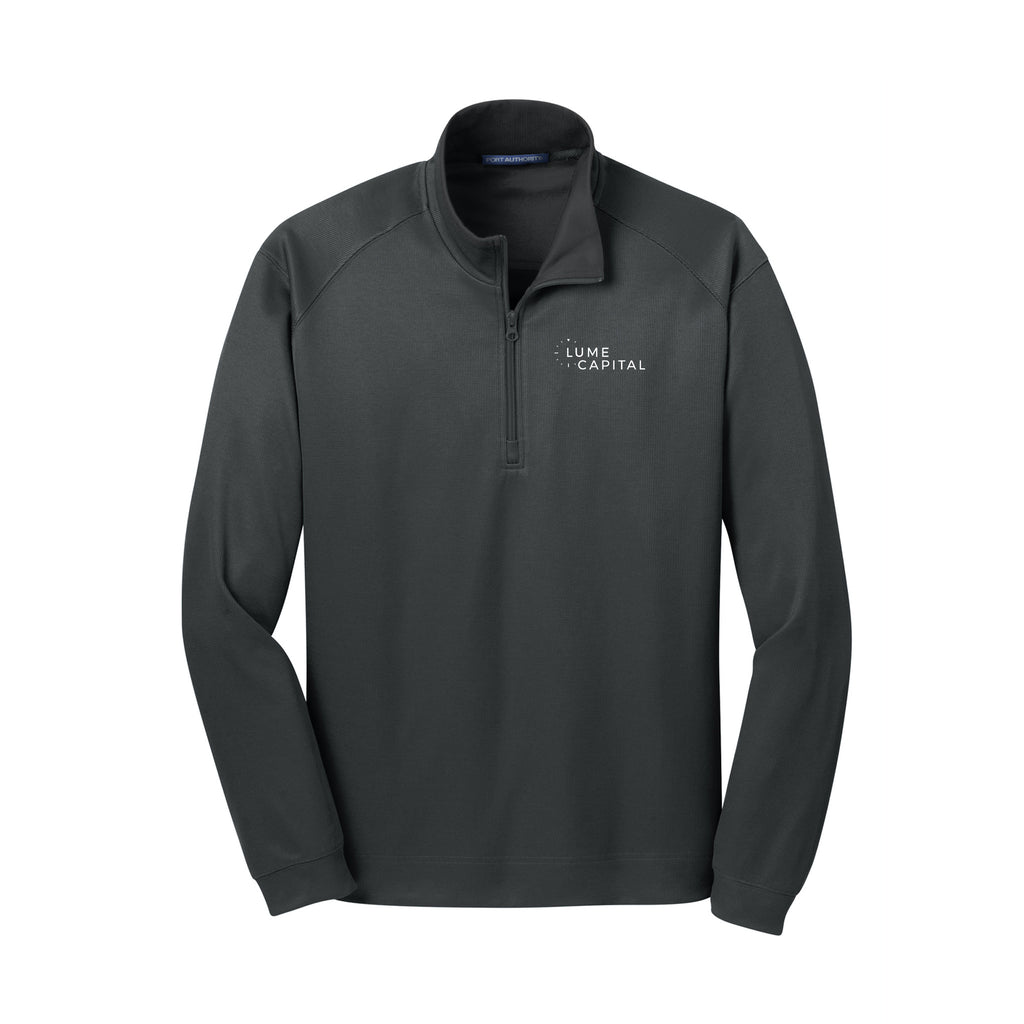 Lume Capital - Port Authority® Vertical Texture 1/4-Zip Pullover