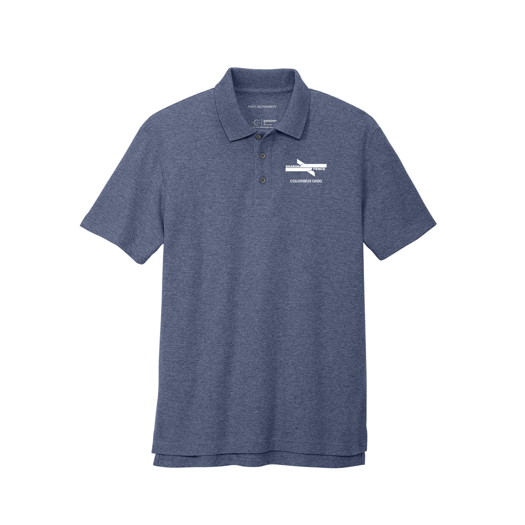 Sharon Fence - Port Authority® C-FREE ® Cotton Blend Pique Polo