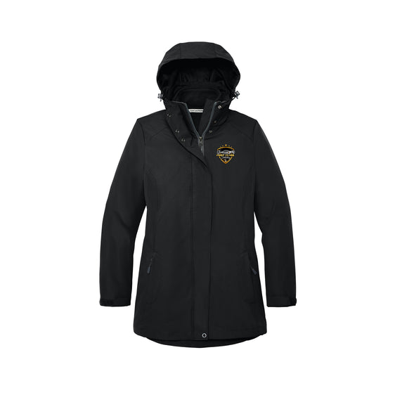 First Class Detailing - Port Authority® Women's All-Weather 3-in-1 Jacket