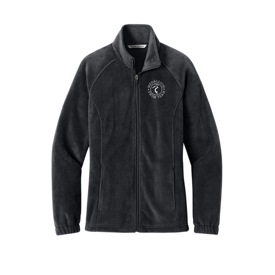Medallion Swim Team - Port Authority® Women’s Plush Fleece Full-Zip Jacket
