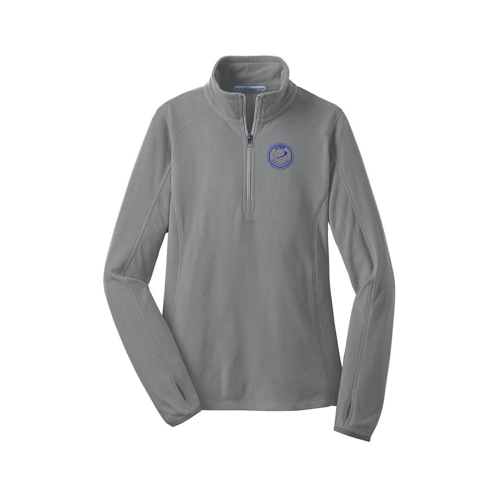 Ohio CTEP Division - Port Authority® Women's Microfleece 1/2-Zip Pullover