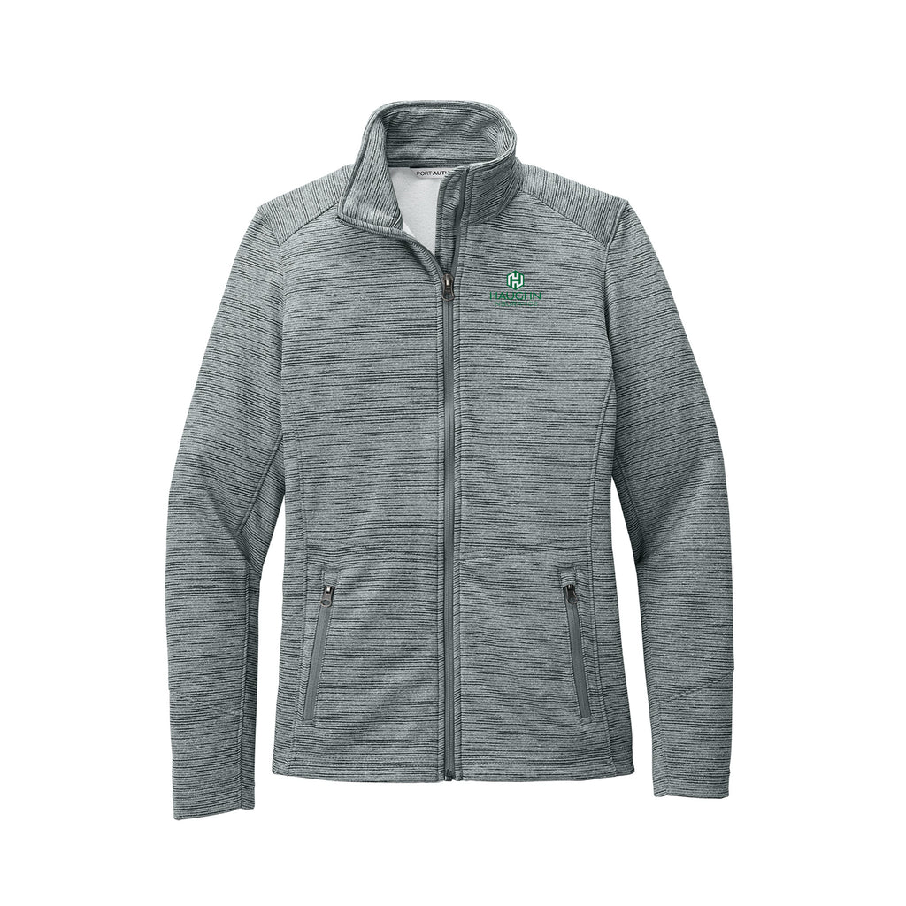 Haughn & Associates - Port Authority Ladies Digi Stripe Fleece Jacket