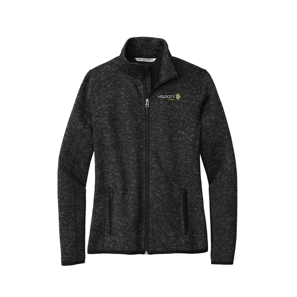 Velocity - Port Authority® Ladies Sweater Fleece Jacket
