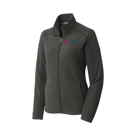 CEBCO - Port Authority® Ladies Heather Microfleece Full-Zip Jacket