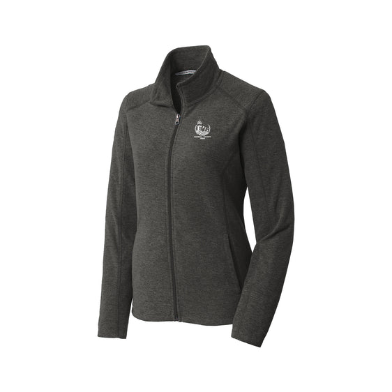 Carroll County - Port Authority® Ladies Heather Microfleece Full-Zip Jacket