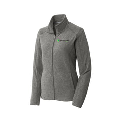Groveport B&Z - Port Authority® Ladies Heather Microfleece Full-Zip Jacket