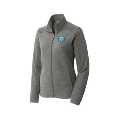 Carroll County - Port Authority® Ladies Heather Microfleece Full-Zip Jacket