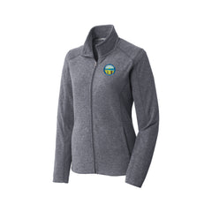 Carroll County - Port Authority® Ladies Heather Microfleece Full-Zip Jacket