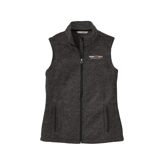 PERRY proTECH ESOP Vested - Port Authority ® Women's Sweater Fleece Vest