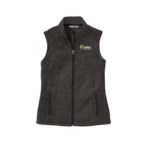 Telhio New Hire Shop - Port Authority ® Ladies Sweater Fleece Vest