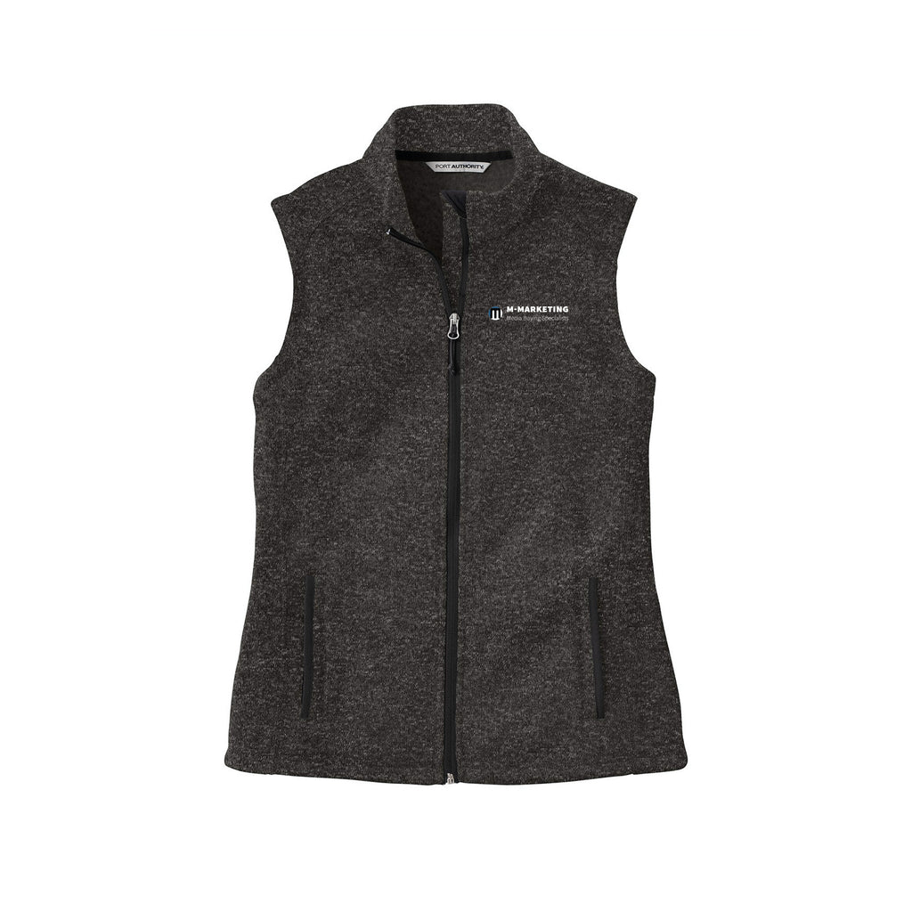 M Marketing Consultants - Port Authority ® Women's Sweater Fleece Vest