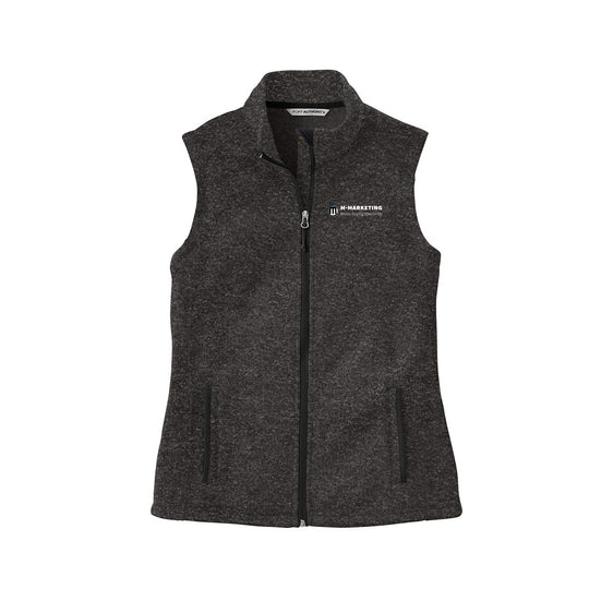 M Marketing Consultants - Port Authority ® Women's Sweater Fleece Vest