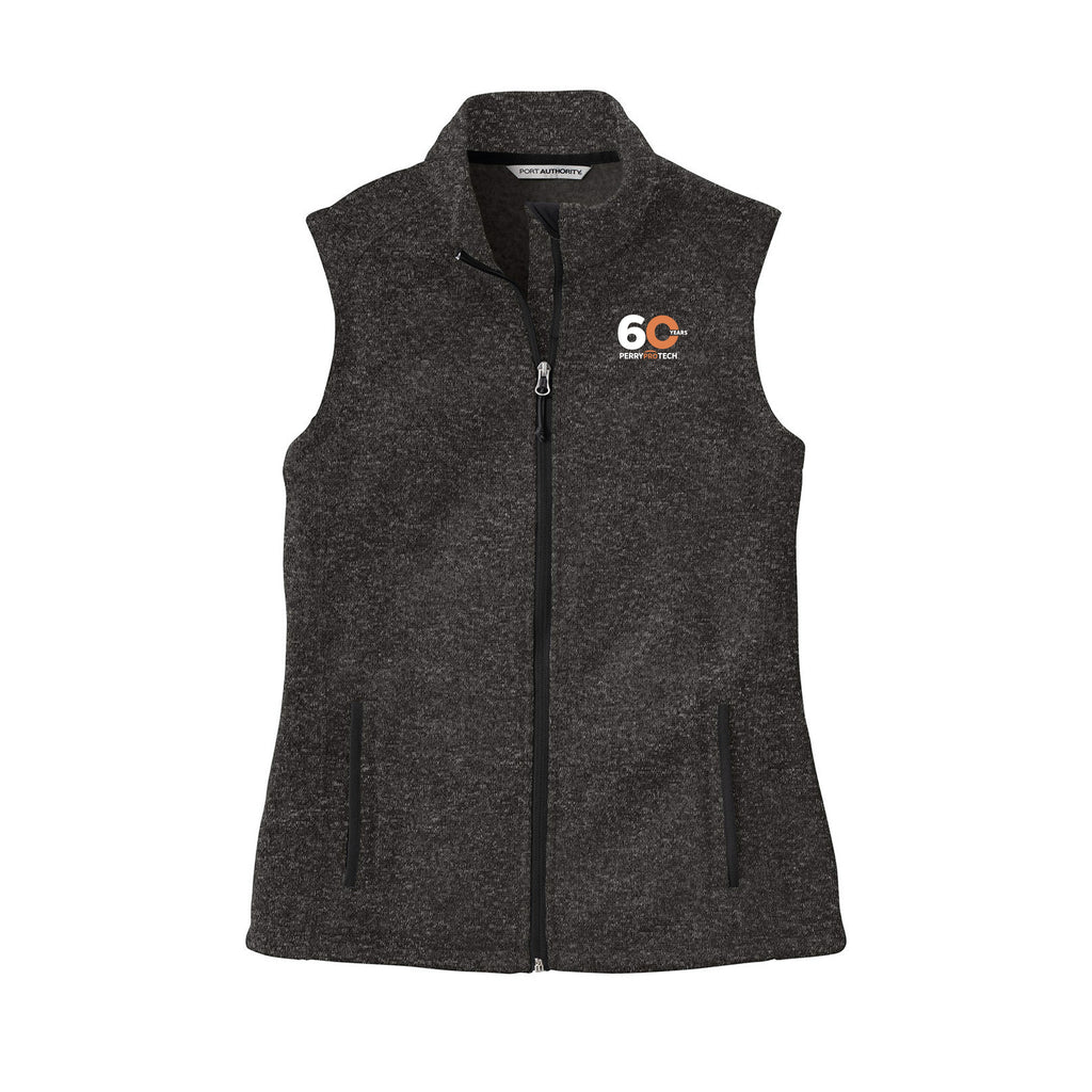 Perry ProTECH 60th Anniversary - Port Authority ® Women's Sweater Fleece Vest