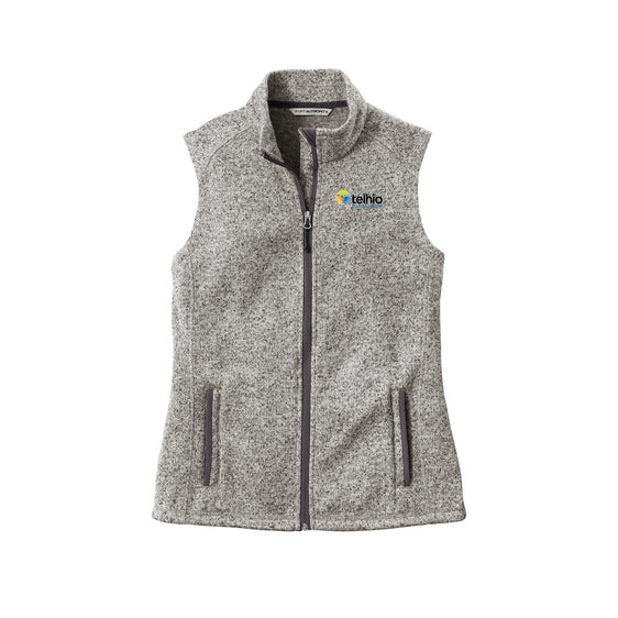 Telhio New Hire Shop - Port Authority ® Ladies Sweater Fleece Vest