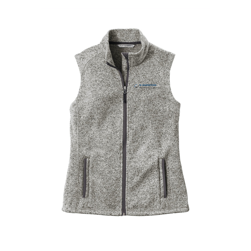 M Marketing Consultants - Port Authority ® Women's Sweater Fleece Vest