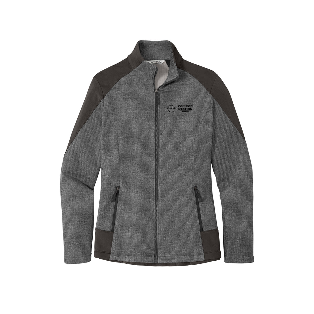 College Station Nissan - Port Authority® Women's Grid Fleece Jacket