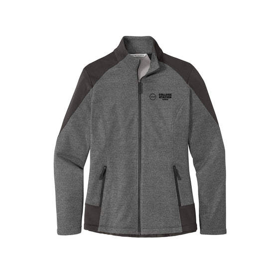 College Station Nissan - Port Authority® Women's Grid Fleece Jacket