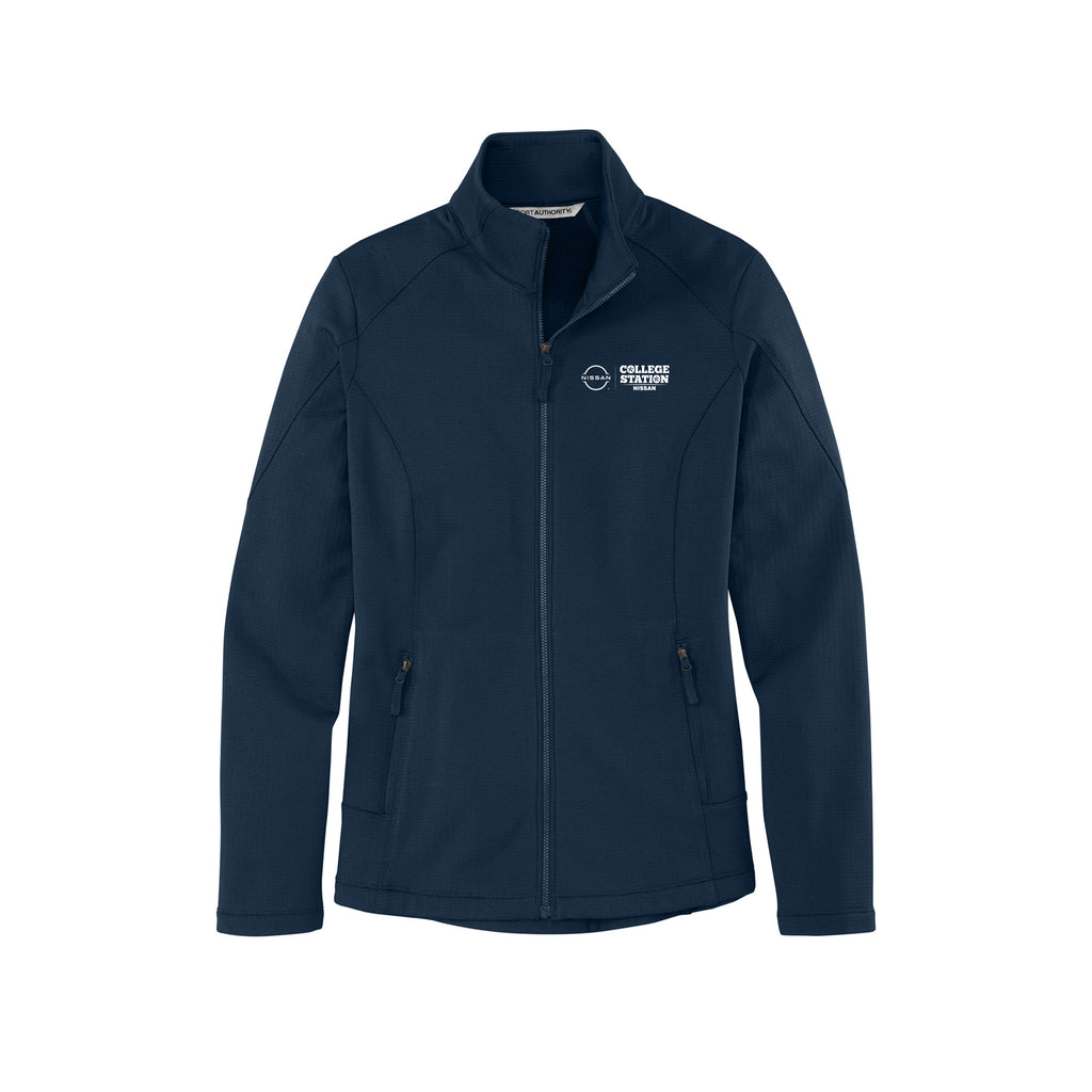 College Station Nissan - Port Authority® Women's Grid Fleece Jacket
