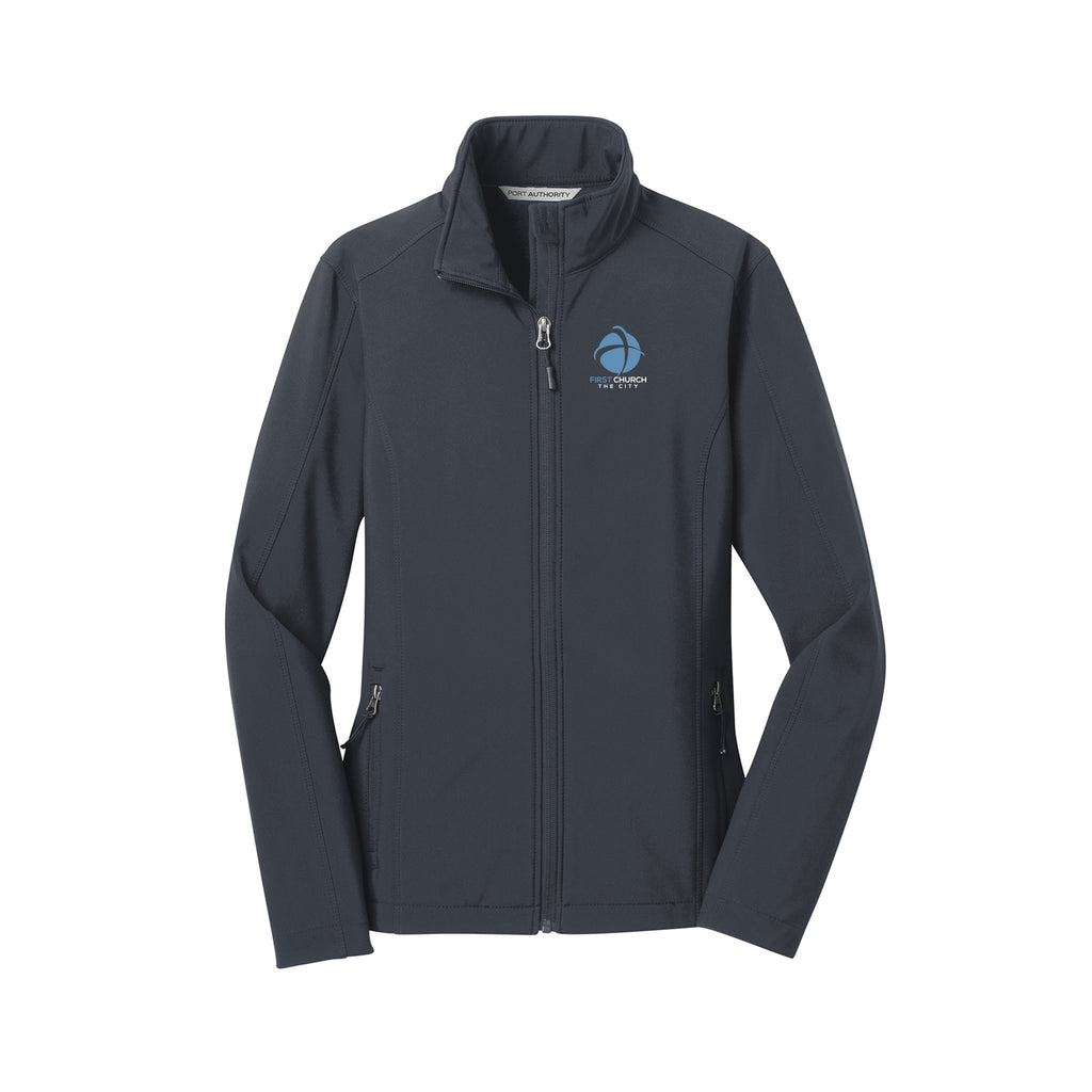 First Church The City - Port Authority® Women's Core Soft Shell Jacket