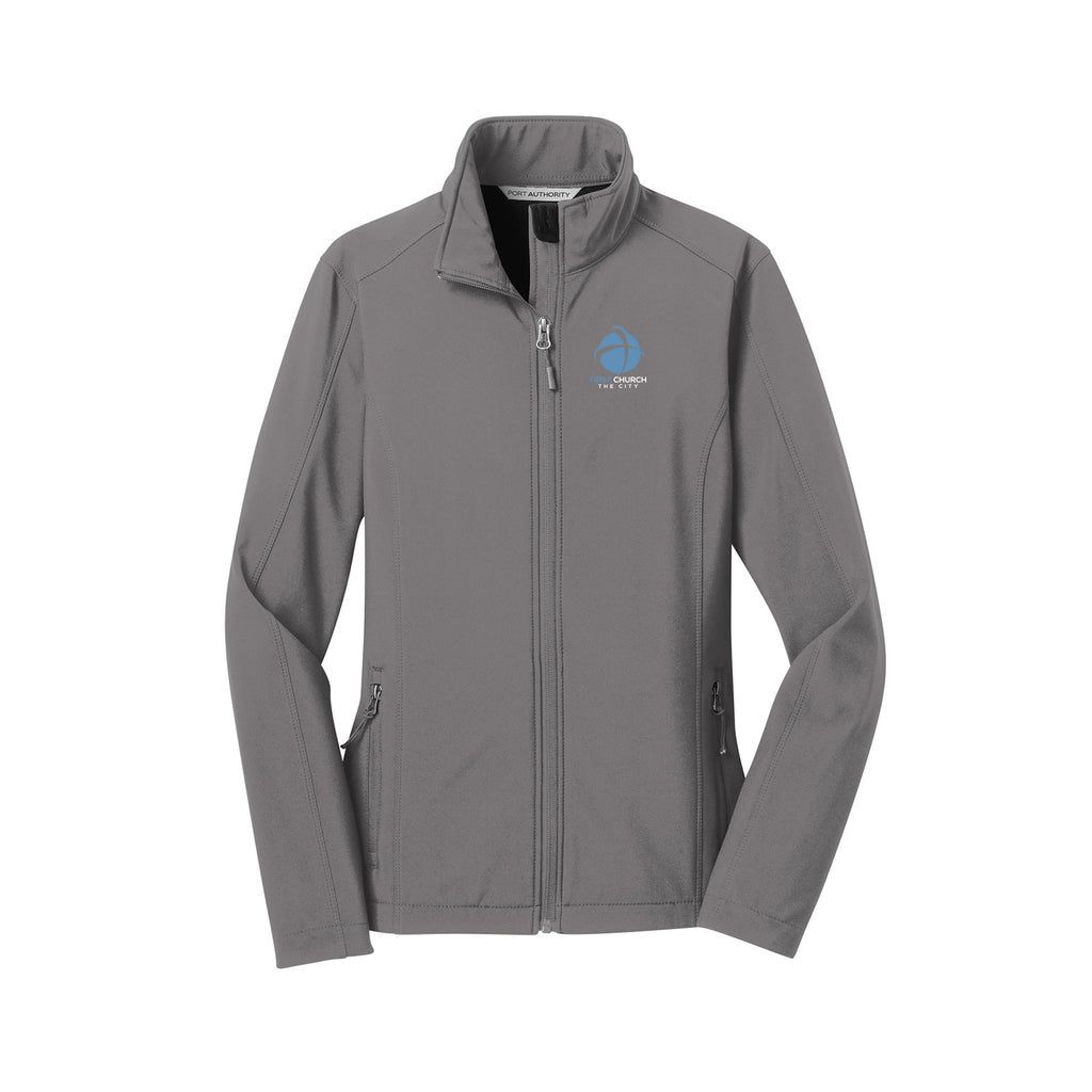 First Church The City - Port Authority® Women's Core Soft Shell Jacket
